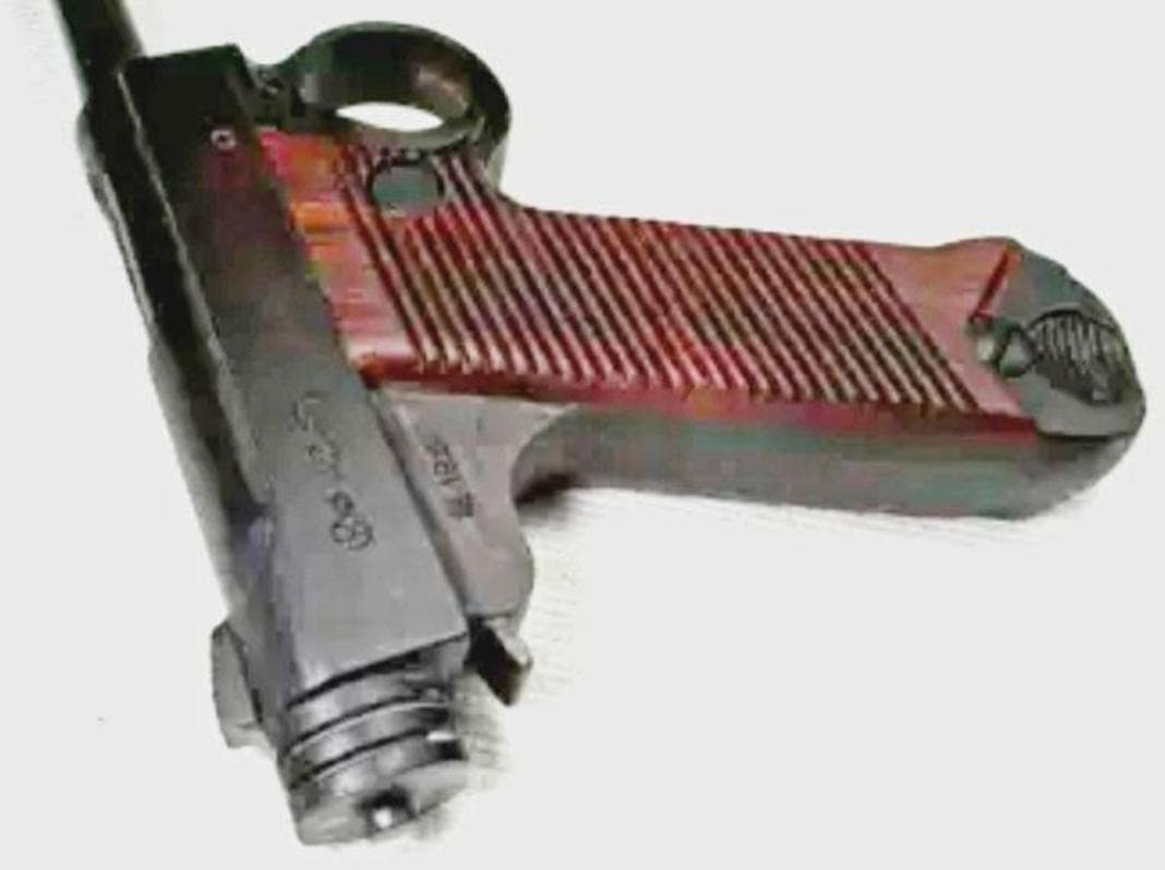 南部十四年式黒檀紫檀模型　1/1スケール 手作 新品