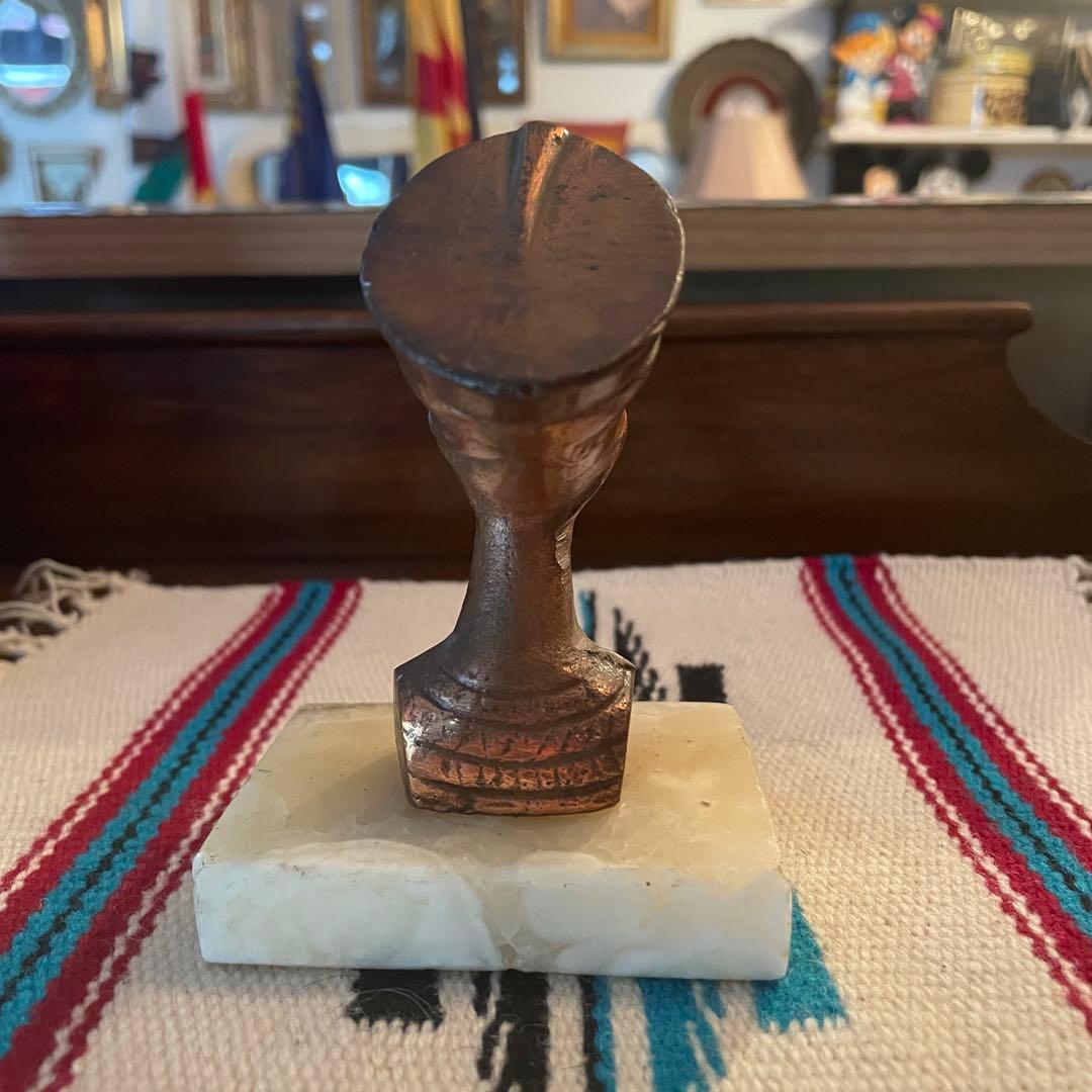 希少品！50s〜60s エジプトアンティーク　ネフェルティティ胸像ヴィンテージ