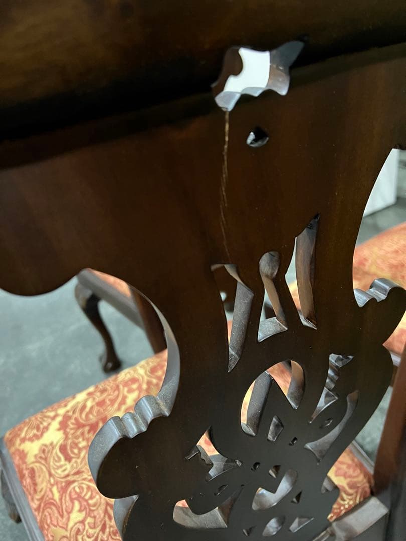 最終値下げ18世紀スタイルの木製椅子