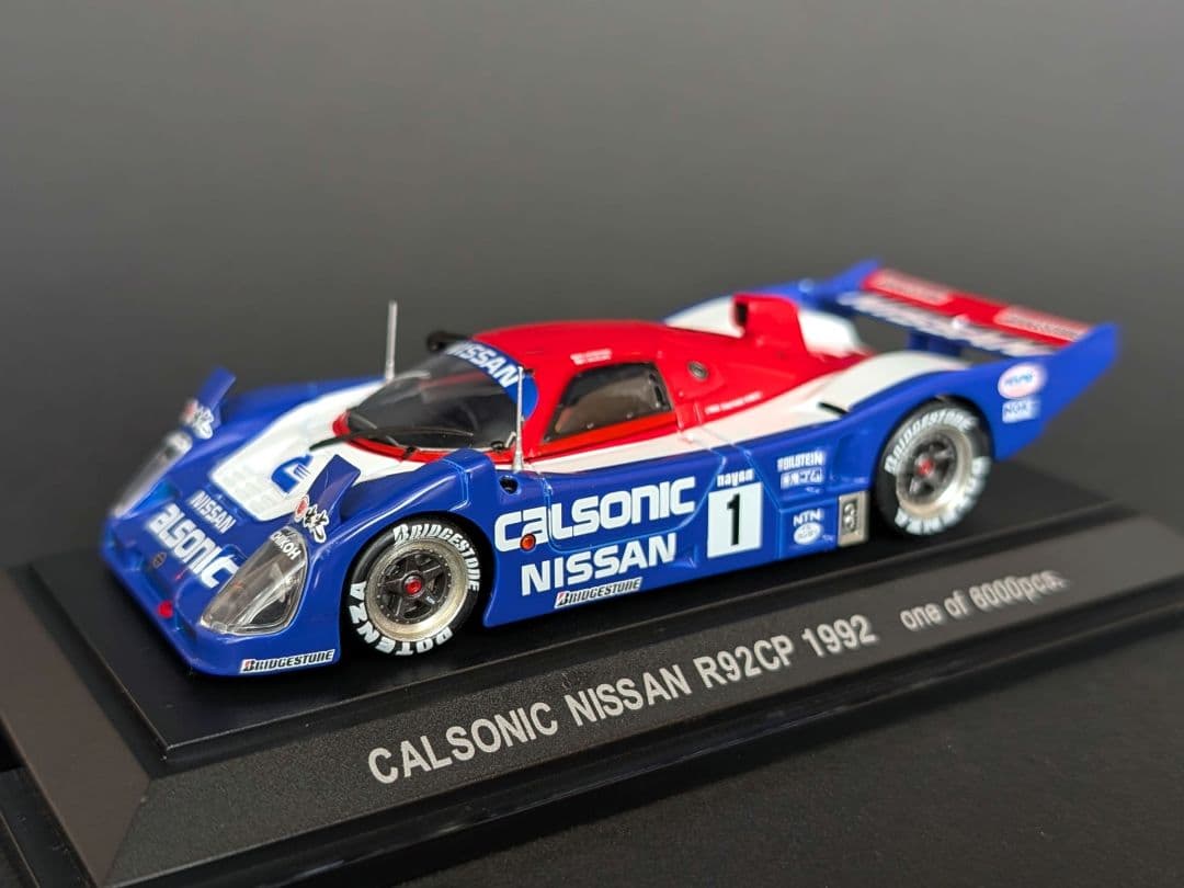 EBBRO 1/43 星野一義サイン入 カルソニック NISSAN R92CP