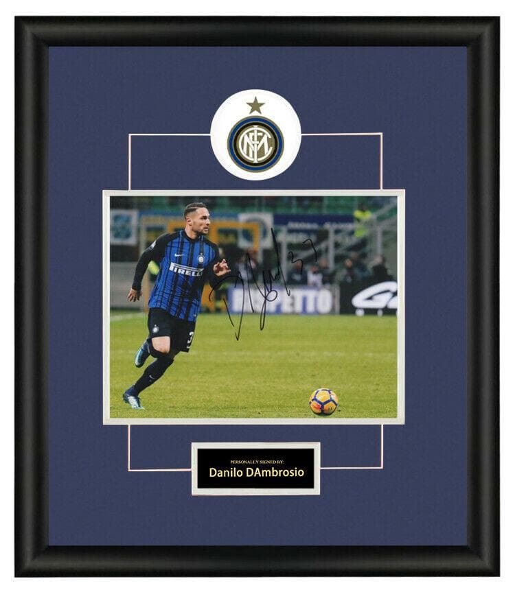 直筆サイン入り写真 ダニーロ・ダンブロージオ FCインテル・ミラノ SA鑑定済