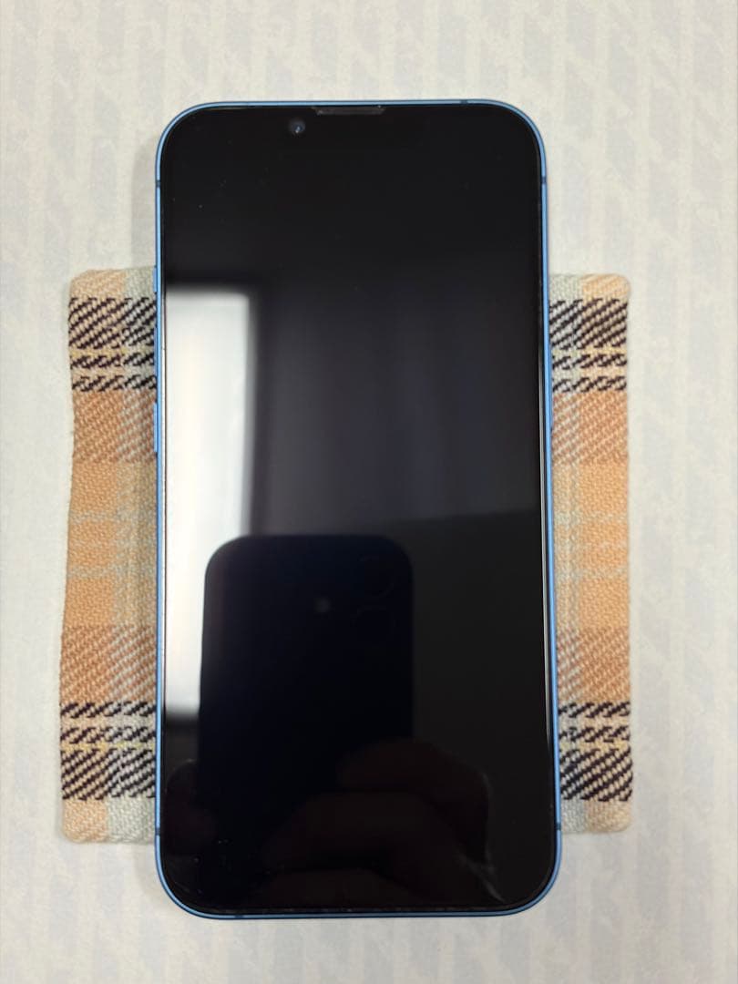 iPhone13 128G ブルー本体　箱あり　オマケ付き