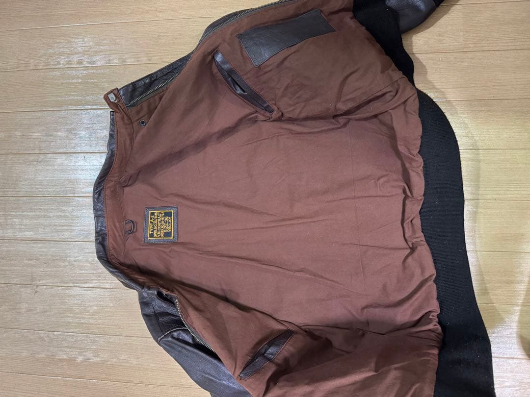 YMCLKY A-2 フライトジャケット　レザージャケット