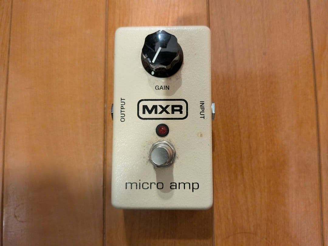 MXR micro amp エフェクター
