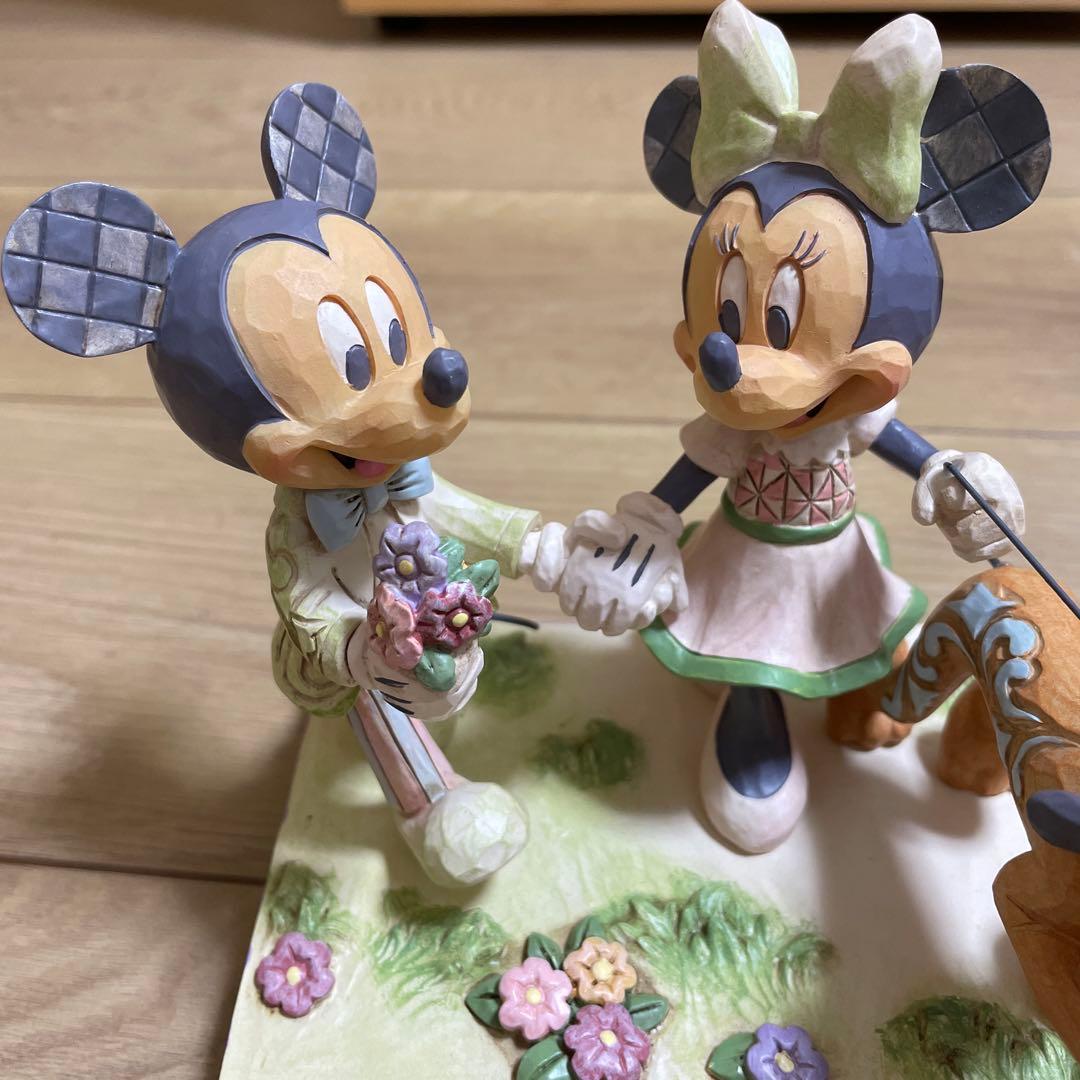 ミッキー＆ミニー ホワイトウッドランド エネスコ ディズニートラディション