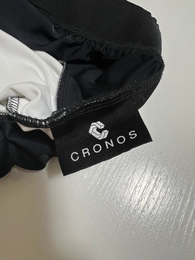 CRONOS クロノス サーフパンツ／トレーニングショーツ（ブラック×ホワイト）