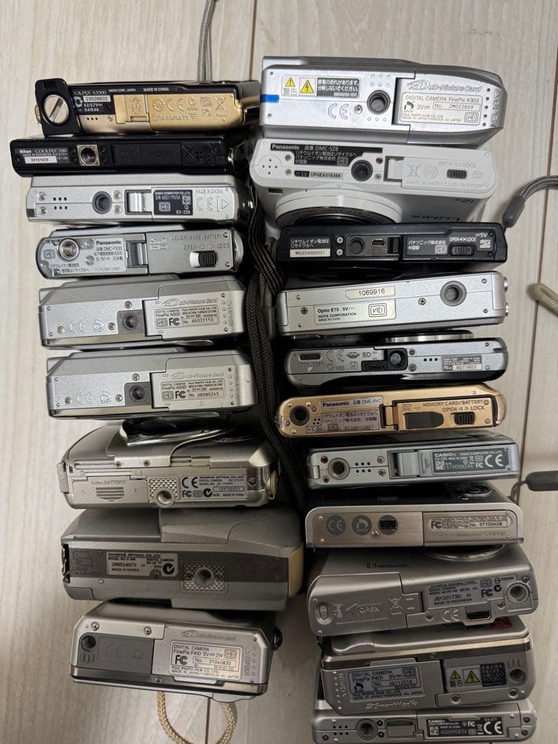 デジタルカメラ　20点セット(未確認) (ジャンク品)