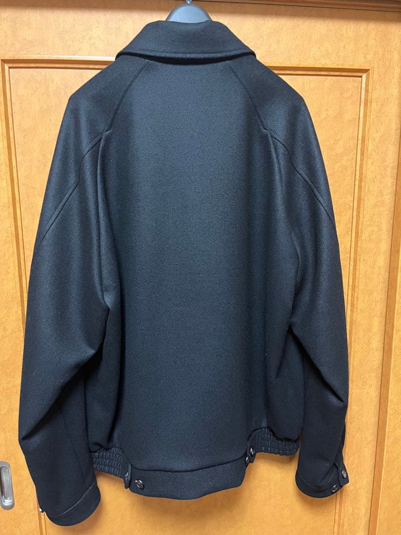 セール！ssstein MELTON HARRINGTON ZIP JACKET