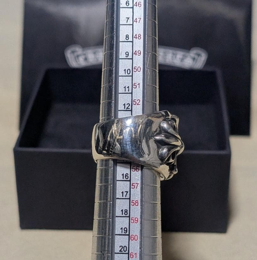 CHROME HEARTS 正規品 シルバー925 キーパーリング 14号