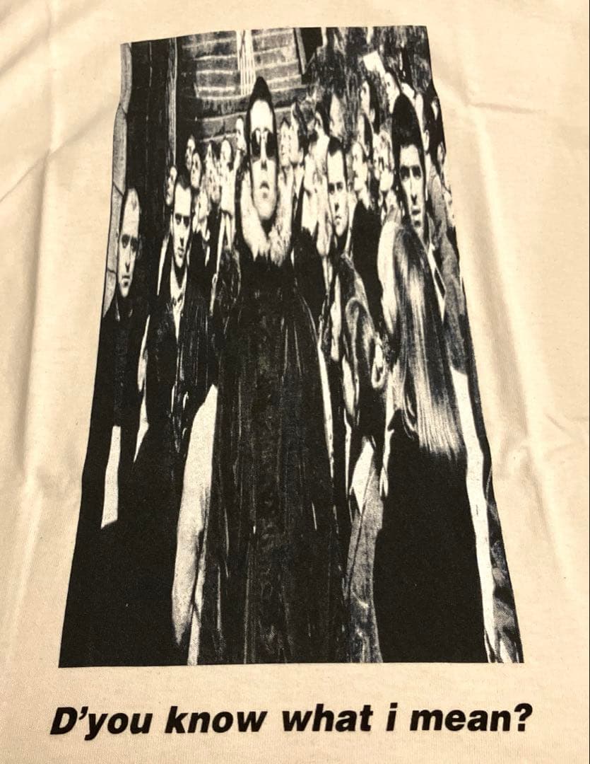 90's oasis D'you know what i mean？ Tシャツ