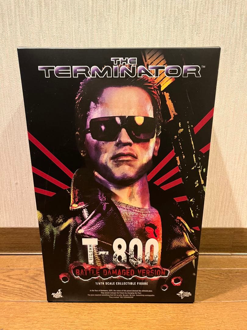 革ジャン無し　T-800 バトルダメージバージョン 1/6スケール
