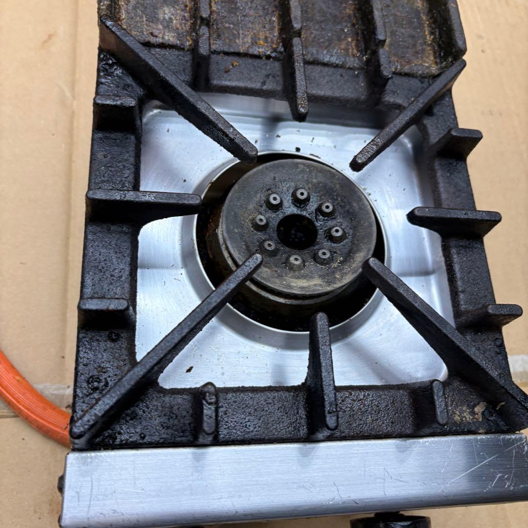 ①山岡金属 LPガス 卓上2口コンロ SK-55G ？200×510×150