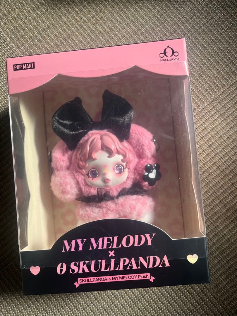 POPMART SKULLPANDA × MY MELODY ぬいぐるみサンリオ