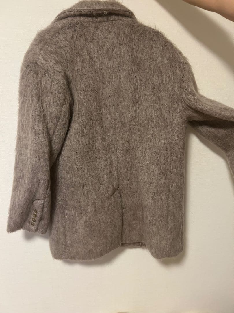 THE TOE グレー チェスターコート