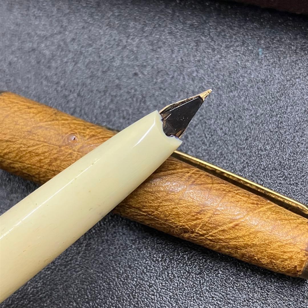 SAILOR 14K 18K 万年筆　箱　インク付き　2本まとめ