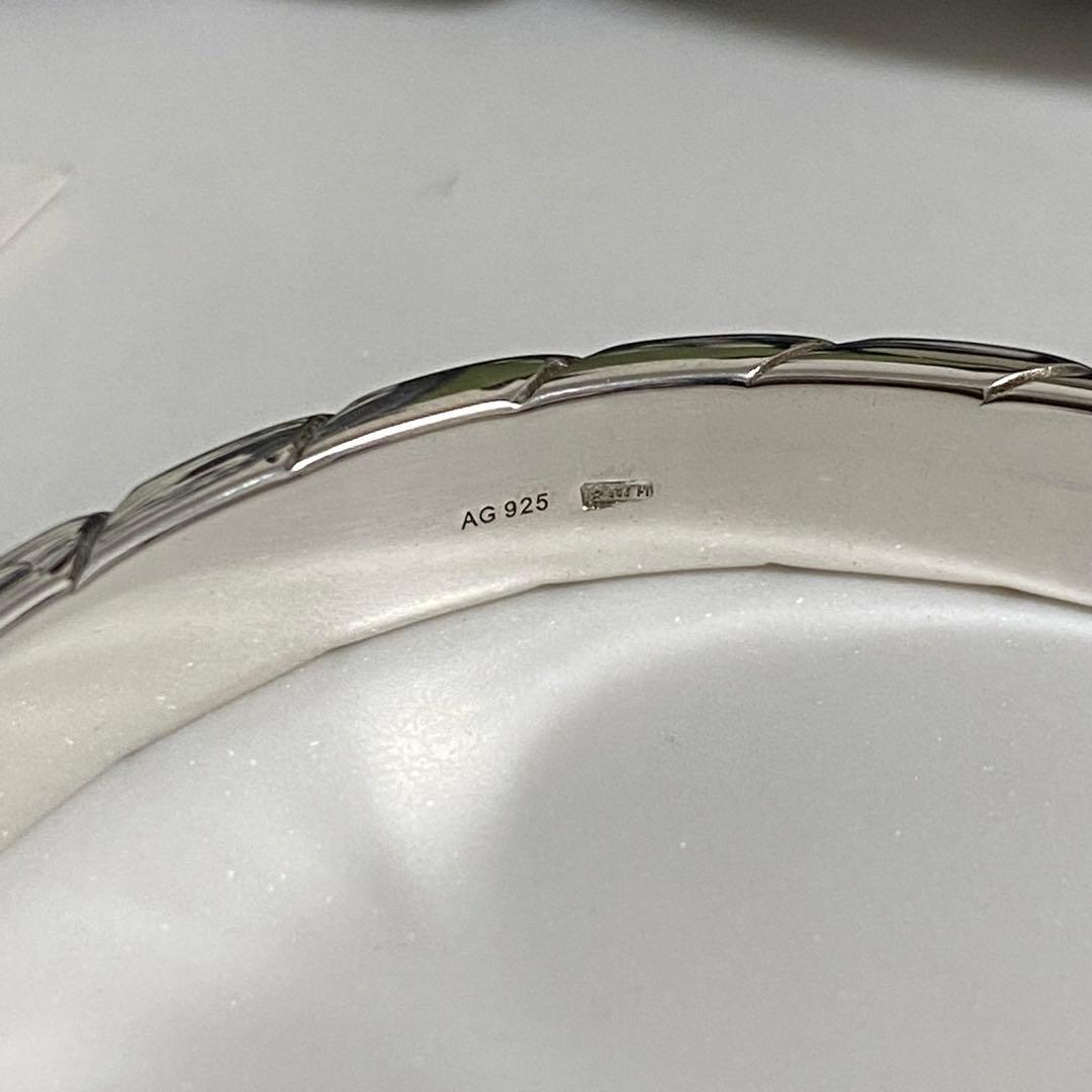 GUCCI 新品未使用品　クレストGバングル　ブレスレット　付属品　刻印19