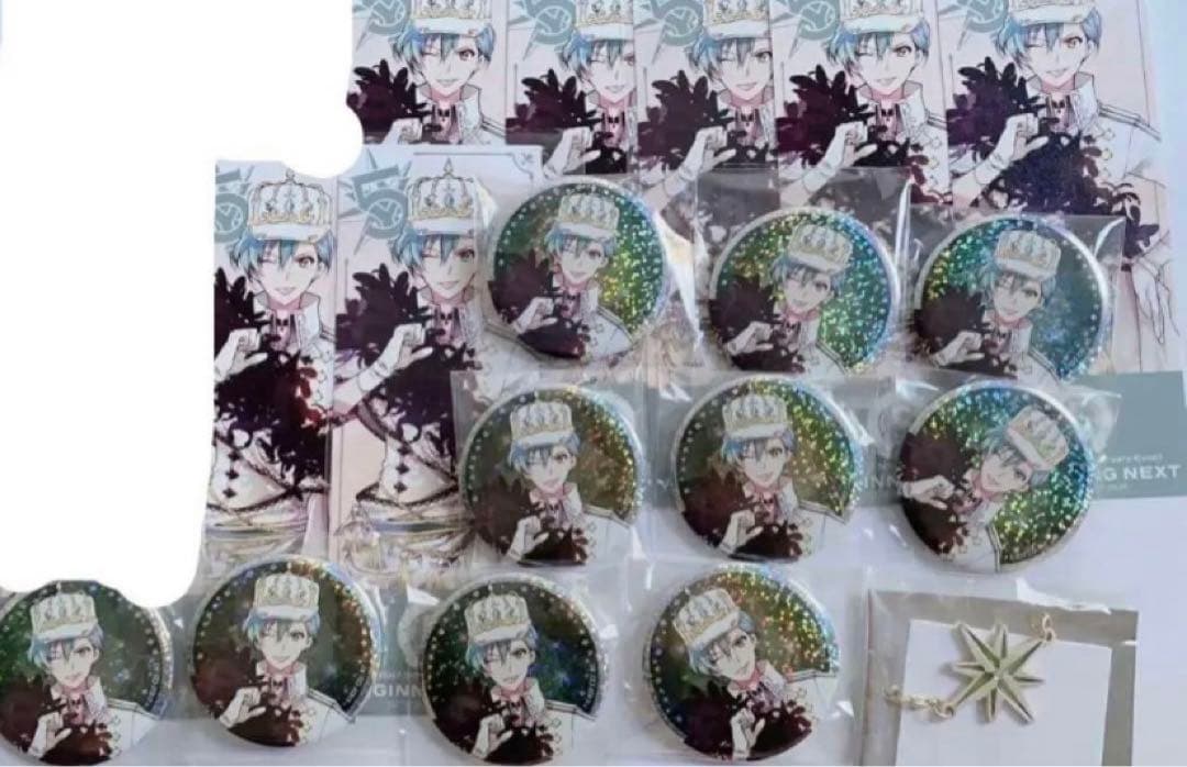 アイナナ 亥清悠 ビギネク キラキラ缶バッジ チケット風カード