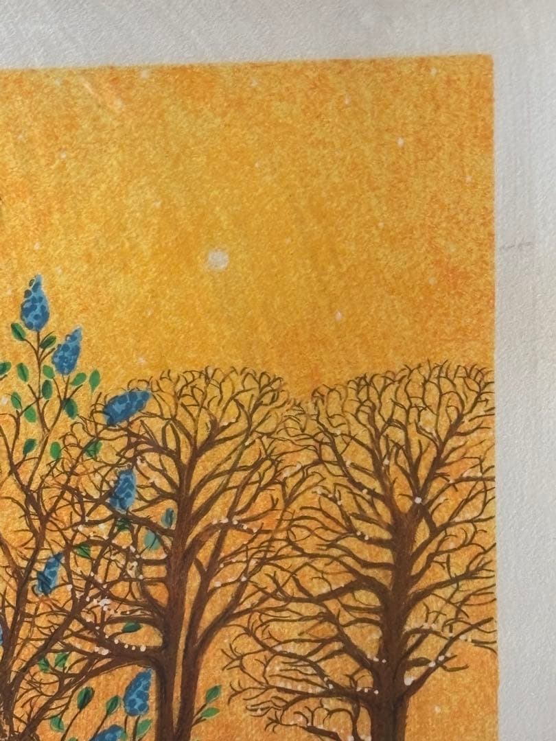 作家：Lou Beadle ある日、雪は金色に見えるだろうリトグラフ26/175