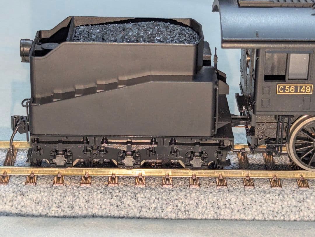 KATO　C56　蒸気機関車　【1-201】　HOゲージ　パーツ取付済み