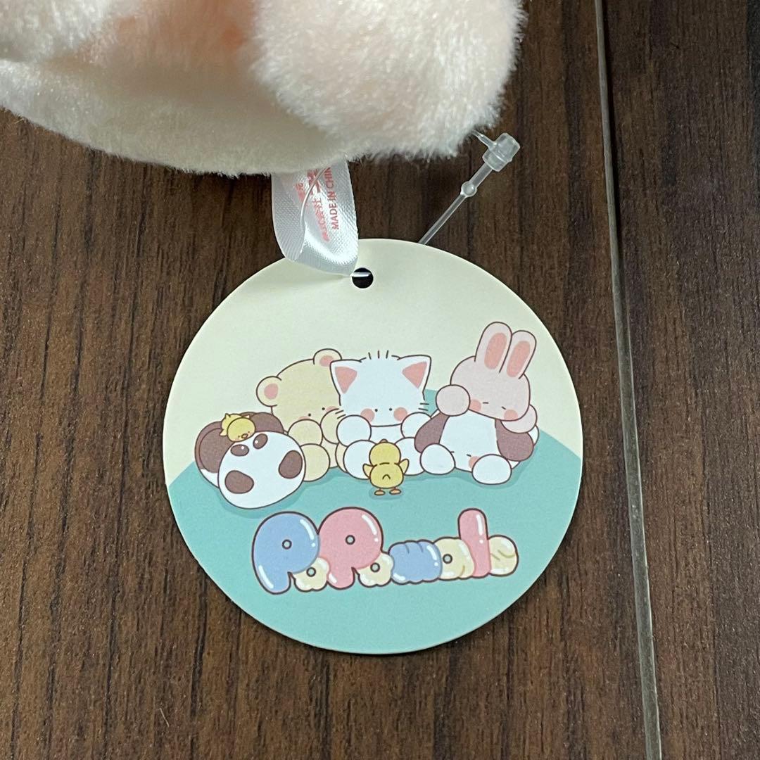PoPomals ぽぽまるず　うさぎ。マスコットぬいぐるみ