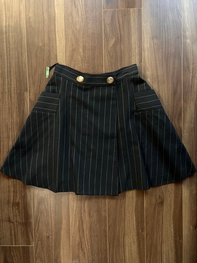 vivienne westwood ラップスカート 2 ストライプ
