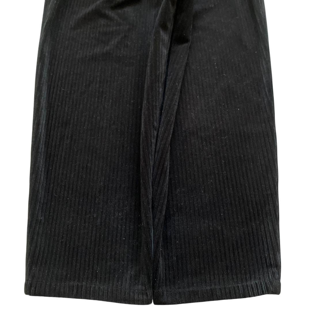 特大サイズ 90s ブラックコーデュロイセットアップ 上下 B系HIPHOP