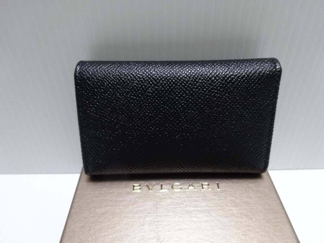 新品★ブルガリ【BVLGARI】男女兼用★６連キーケース★黒★特価品★送料込