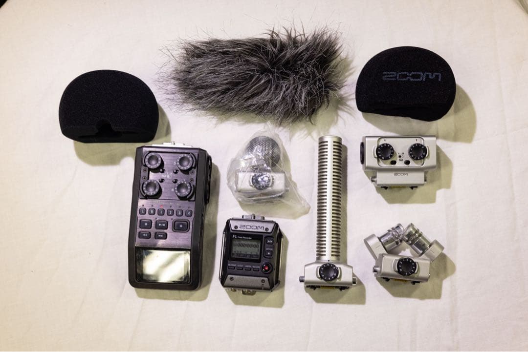 ZOOM F1 レコーダー セット H6はジャンク