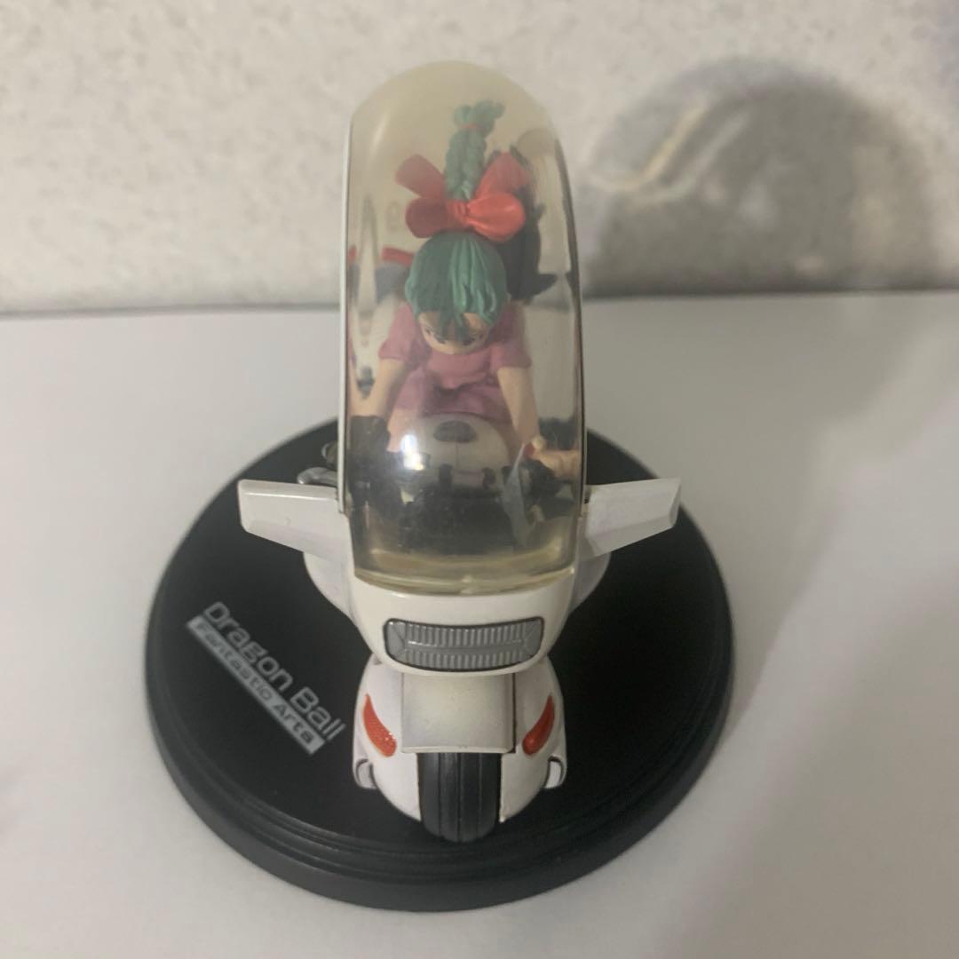 ドラゴンボール　孫悟空　ブルマ　バイク　フィギュア