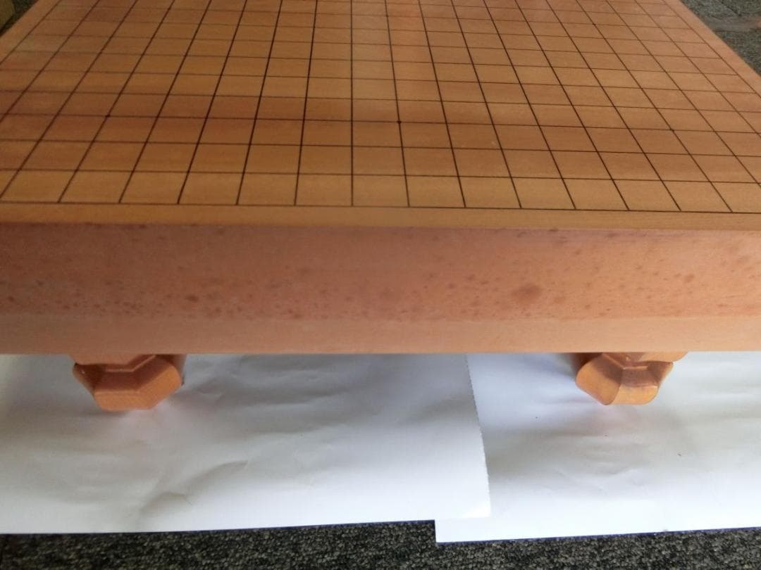 碁盤　脚付き盤　本桂