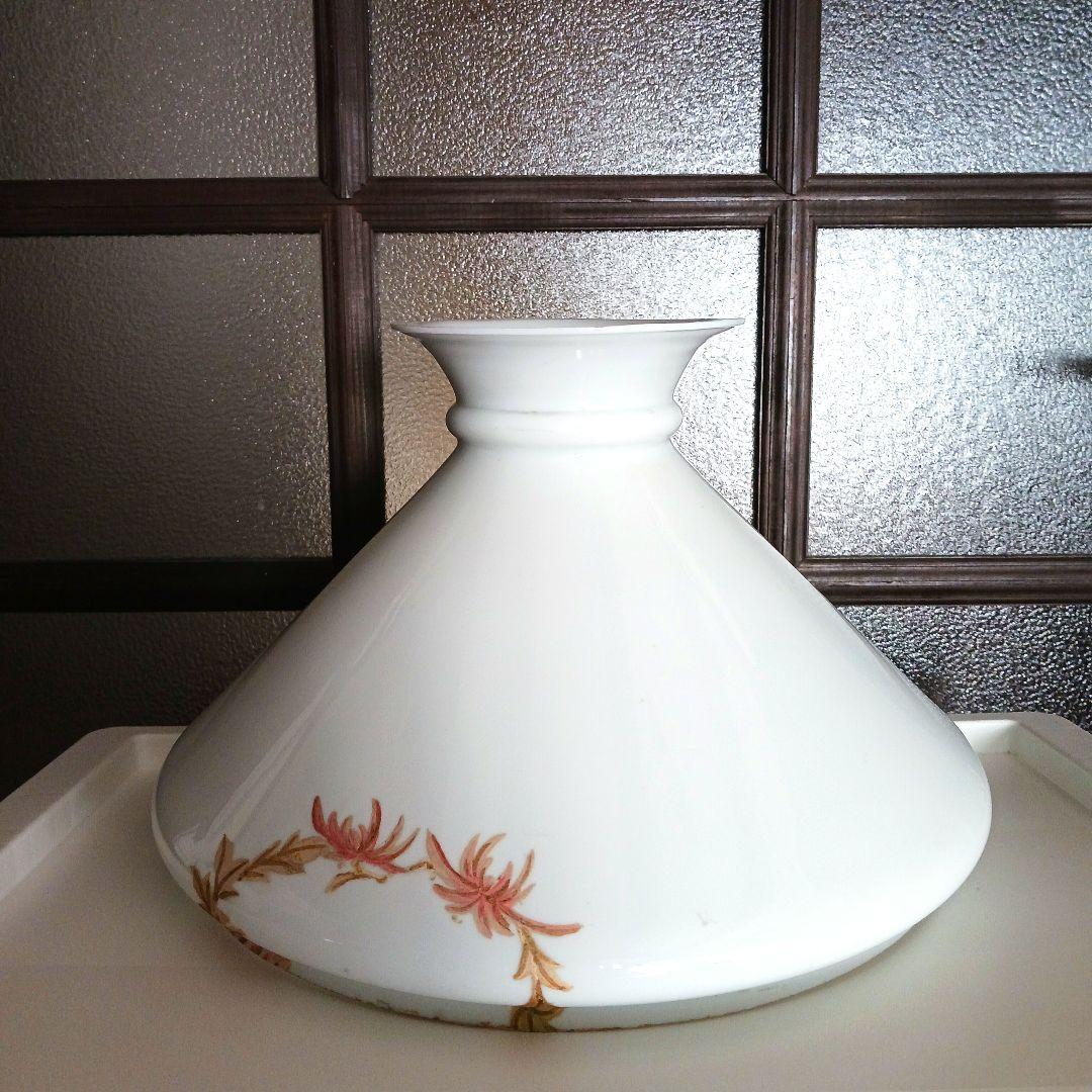 アンティーク吊りオイルランプ　　　アンバー