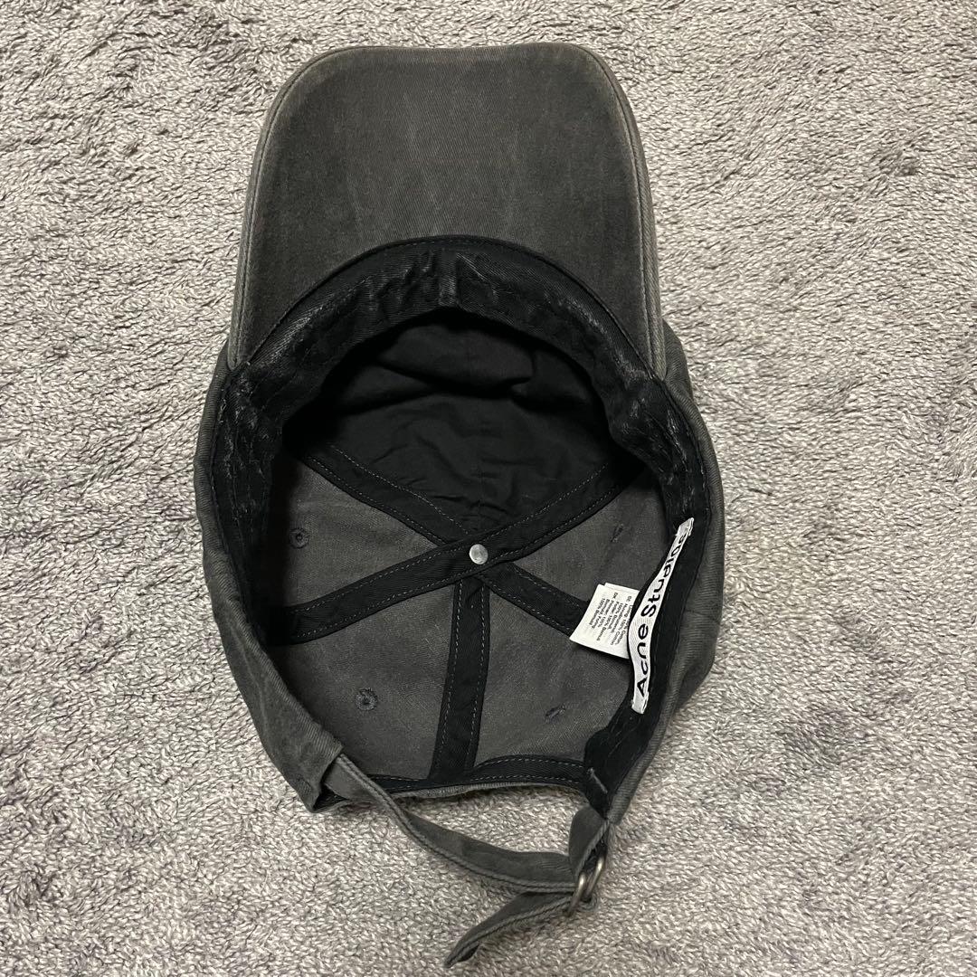 24ss Acne Studios ロゴキャップ ブラック