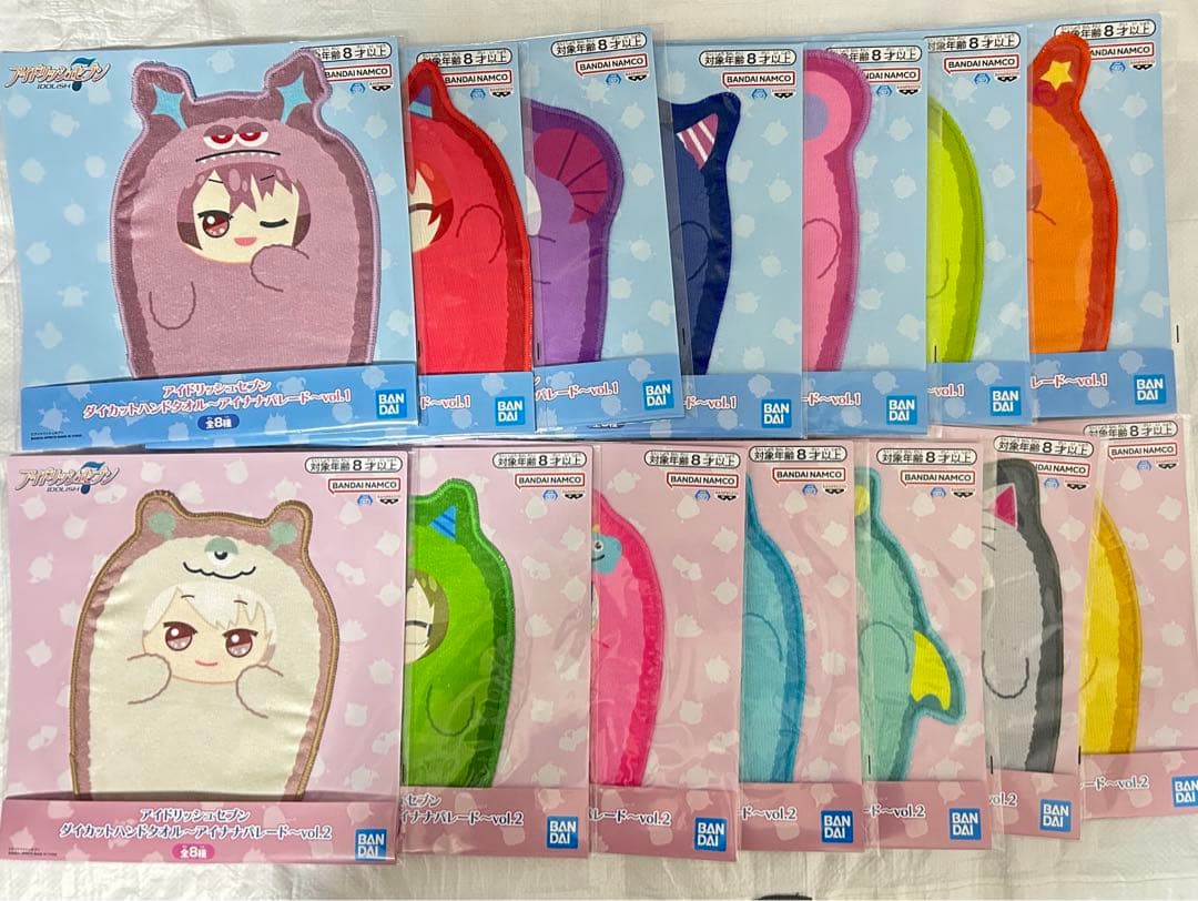 アイドリッシュセブン ダイカットハンドタオル　アイナナパレード　14種セット