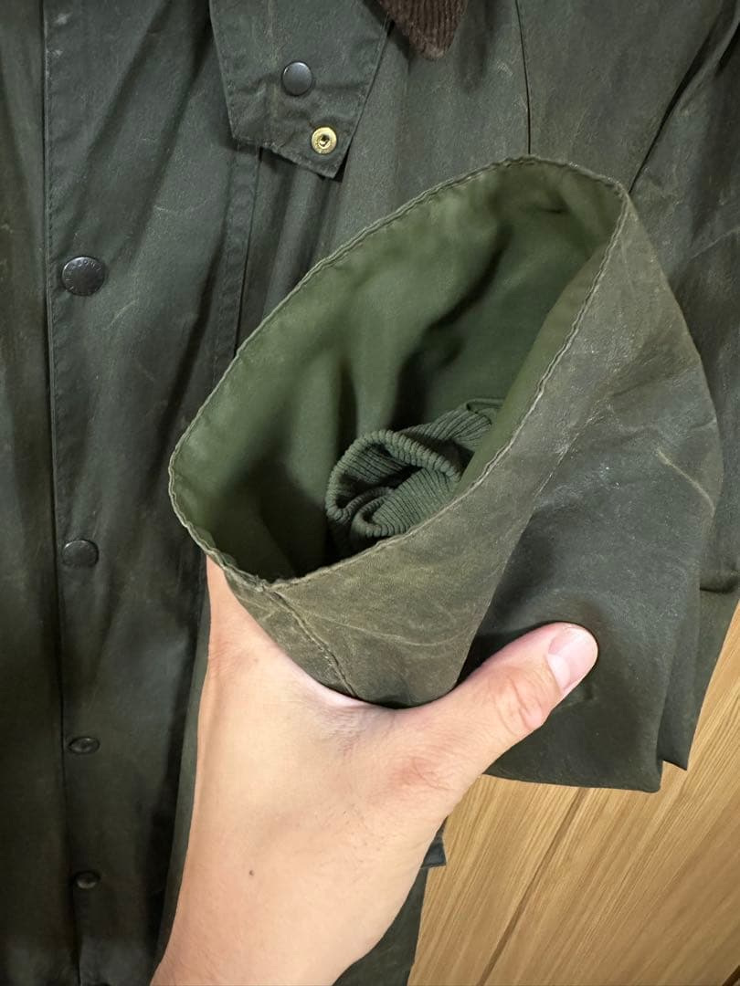 80s バブアー バーレイ バーレー Barbour burghley 42