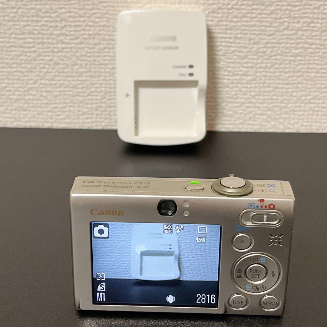 【動作確認済み】Canon キヤノン IXY DIGITAL 25IS デジカメ