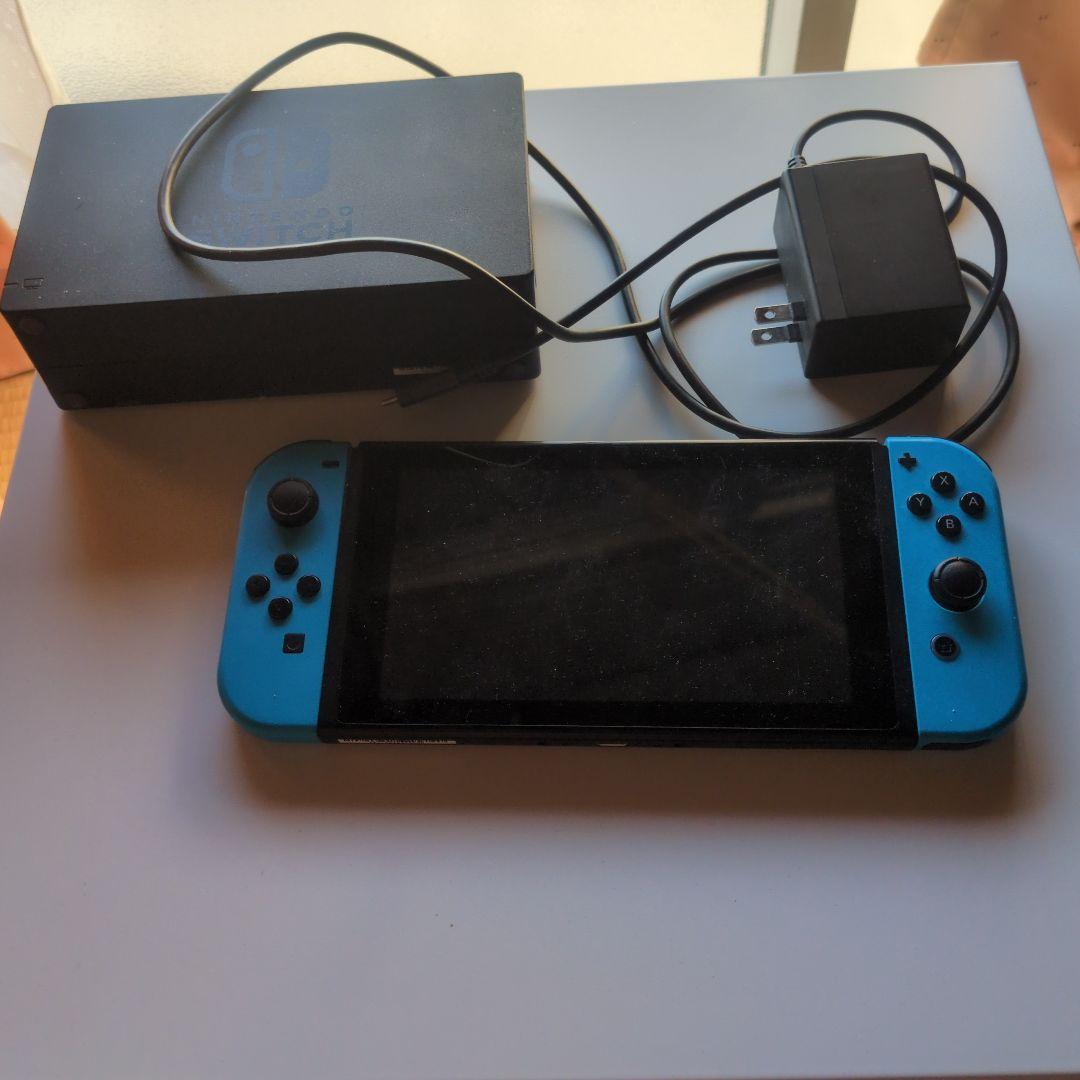 Nintendo Switch 青/黒 本体 ドック付き