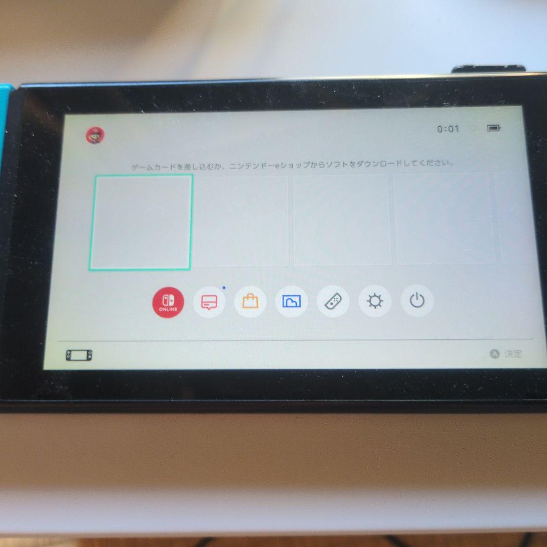 Nintendo Switch 青/黒 本体 ドック付き