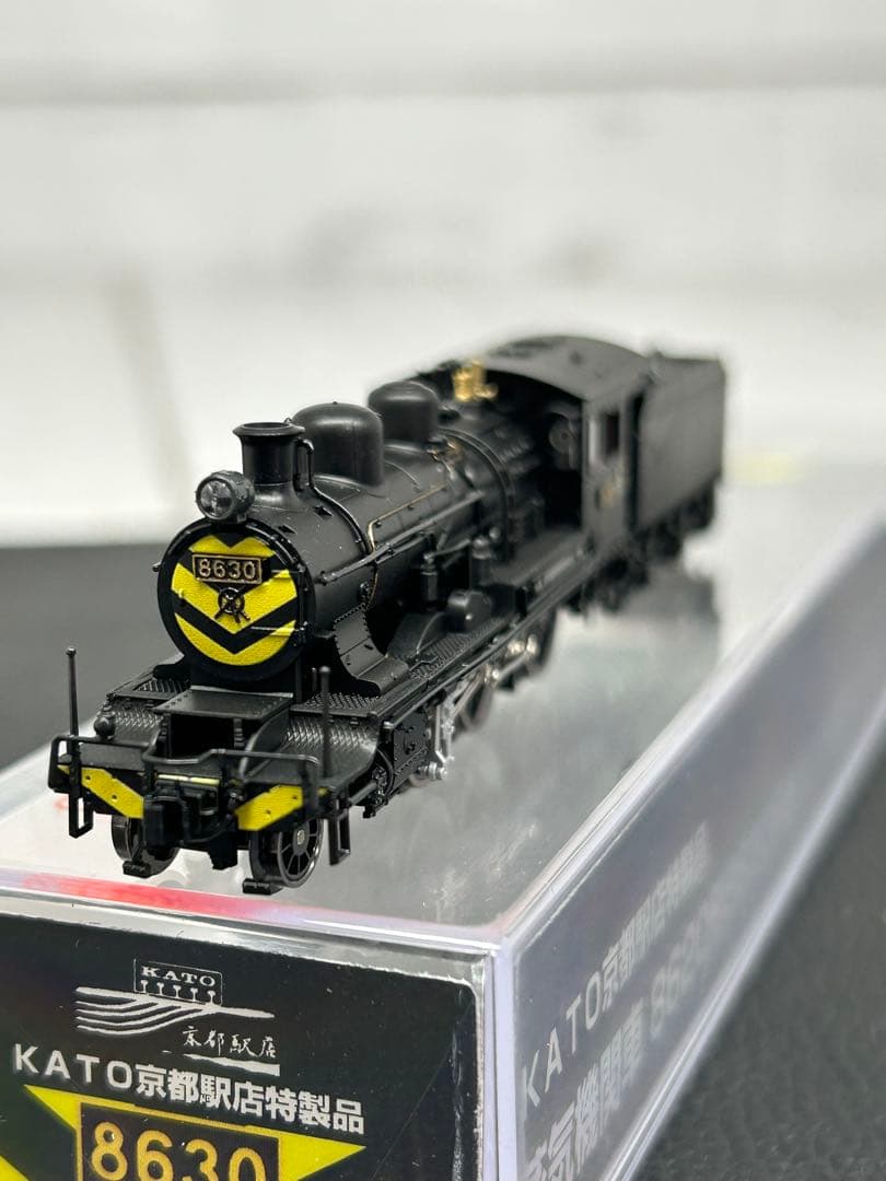 京都駅店特製品 蒸気機関車 ゼブラ塗装 弘前機関区 8020形8030号機型