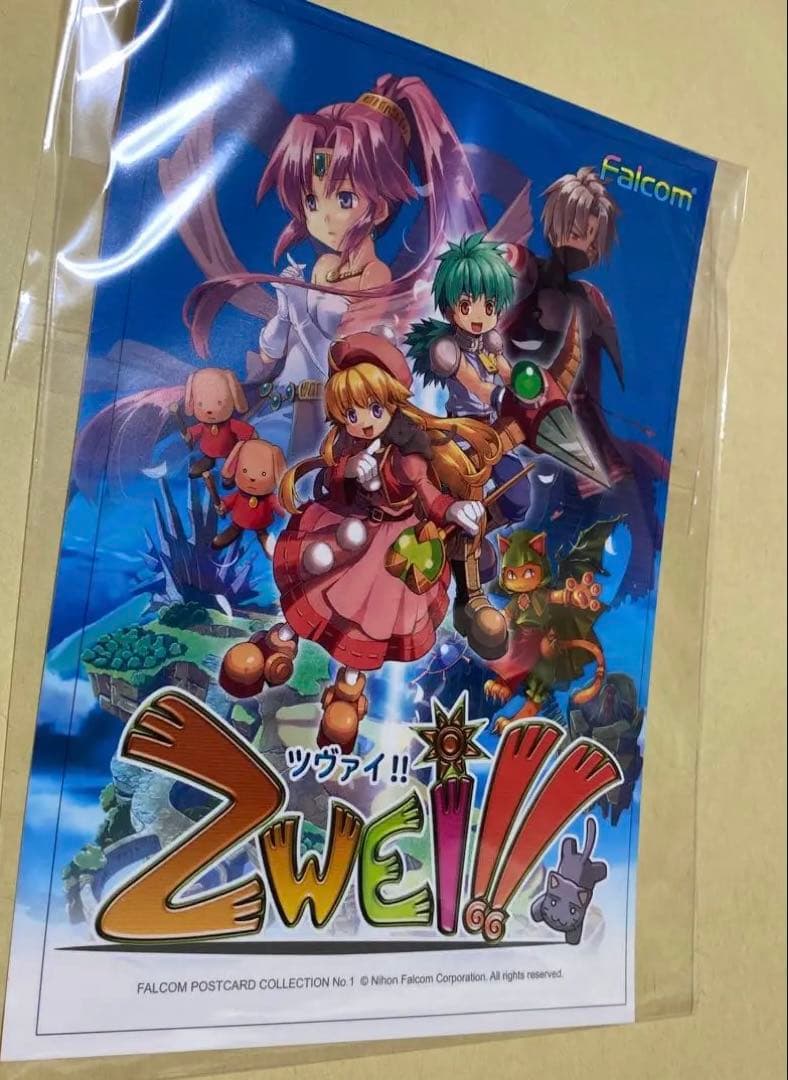 レア 2008年 日本ファルコム ゲーム ポストカード 8枚 まとめ売り