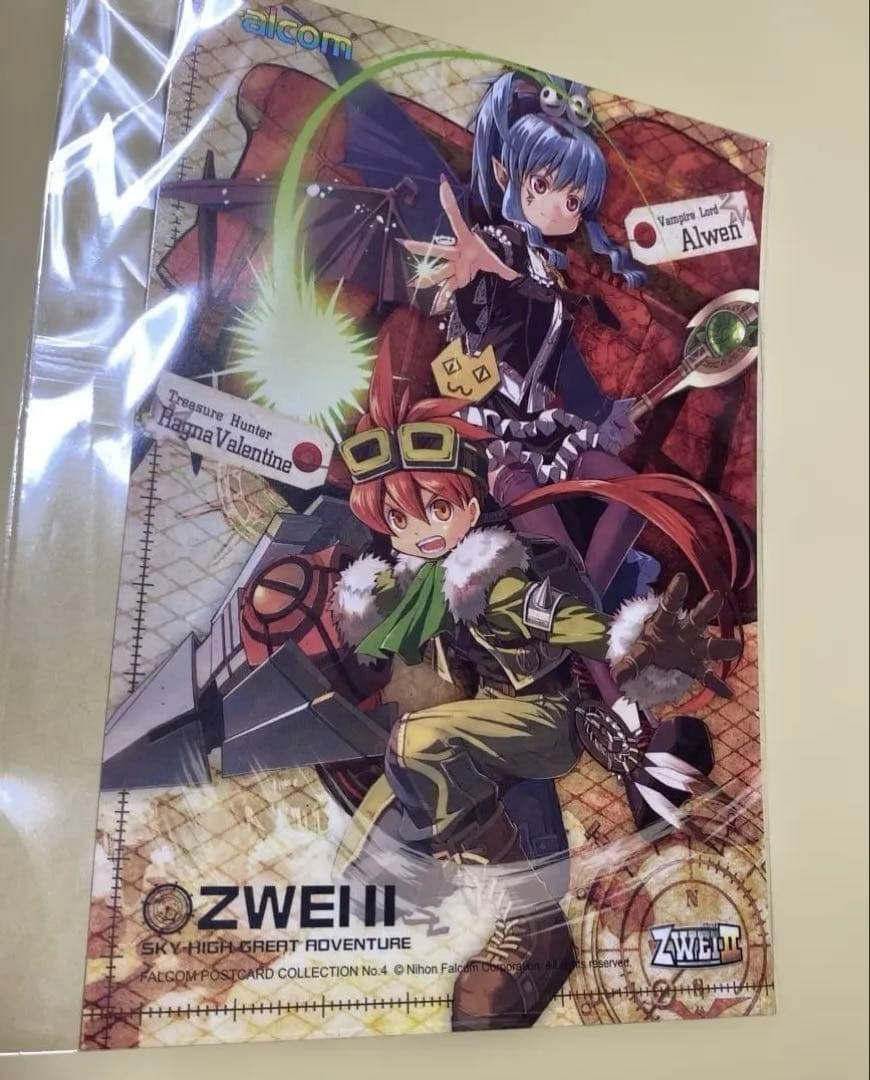 レア 2008年 日本ファルコム ゲーム ポストカード 8枚 まとめ売り