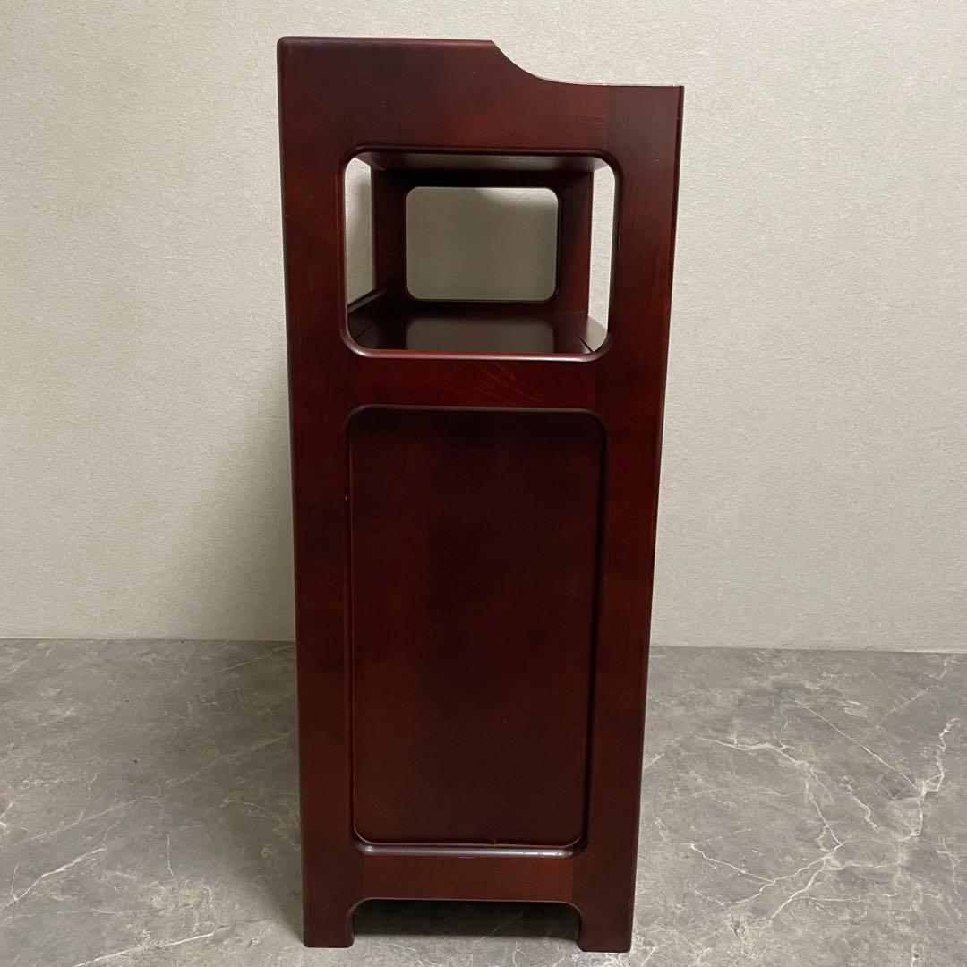 オールドカリモク　キャビネット　電話台 FAX台　花台 古家具　ヴィンテージ