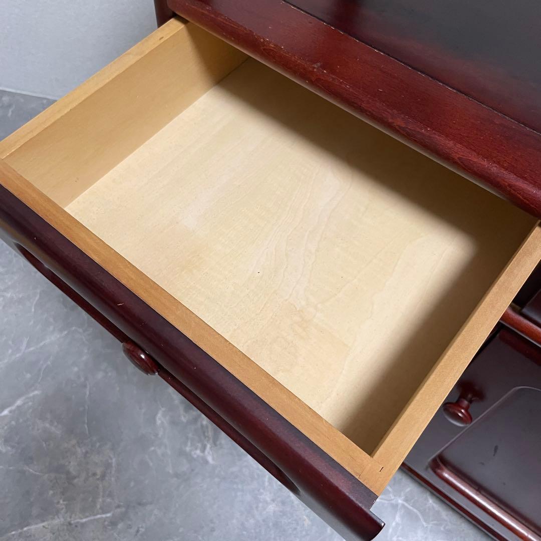 オールドカリモク　キャビネット　電話台 FAX台　花台 古家具　ヴィンテージ