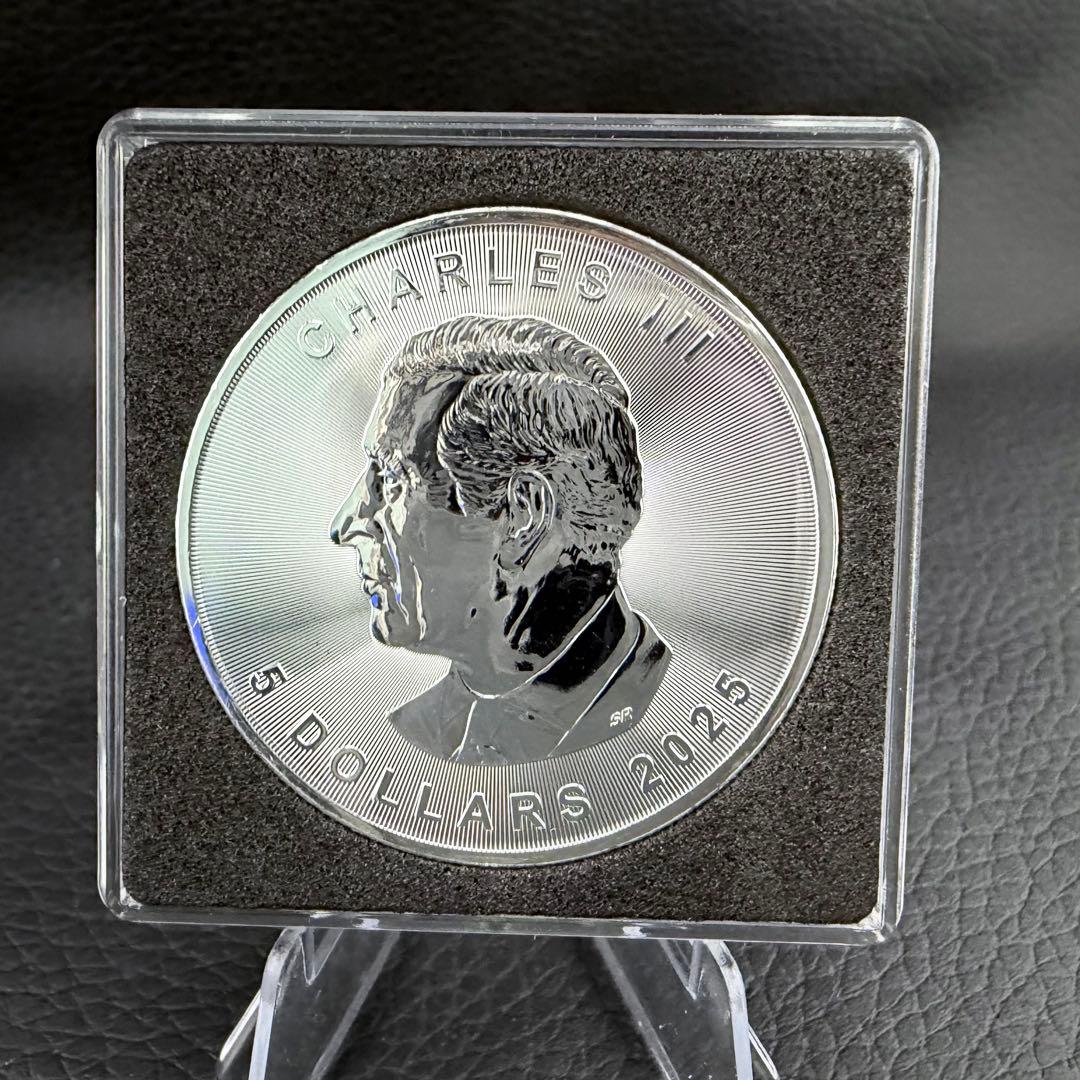 100枚限定 メイプルリーフ 銀貨 カラー インド ガネーシャ 1オンス 1oz