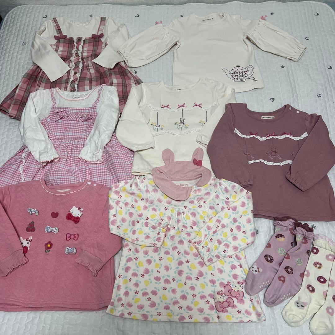 ❣️ICHIKAᜊ•ᴗ•ᜊ❣️キムラタンまとめ売り　90〜95サイズ　33点