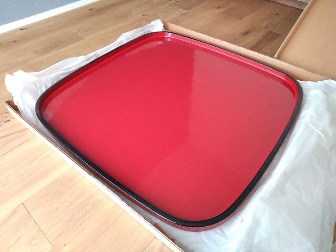 漆塗りのお盆＆卓上膳【富山県魚津産】