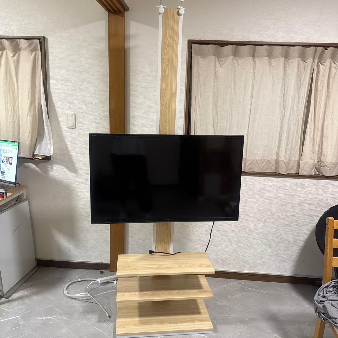 専用　（配送不可）SHARP LC-40H40 テレビ台付き