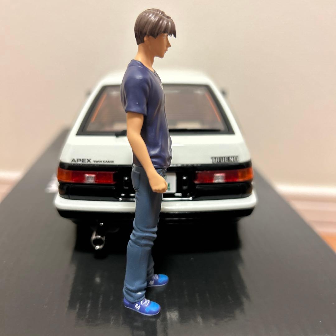 藤原とうふ店　AE86 藤原拓海　フィギュア　セット