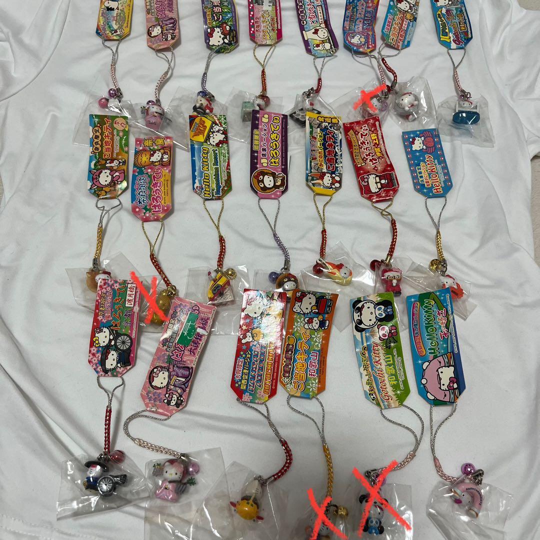 ハローキティ　ご当地キティ ストラップ　根付　まとめ売り