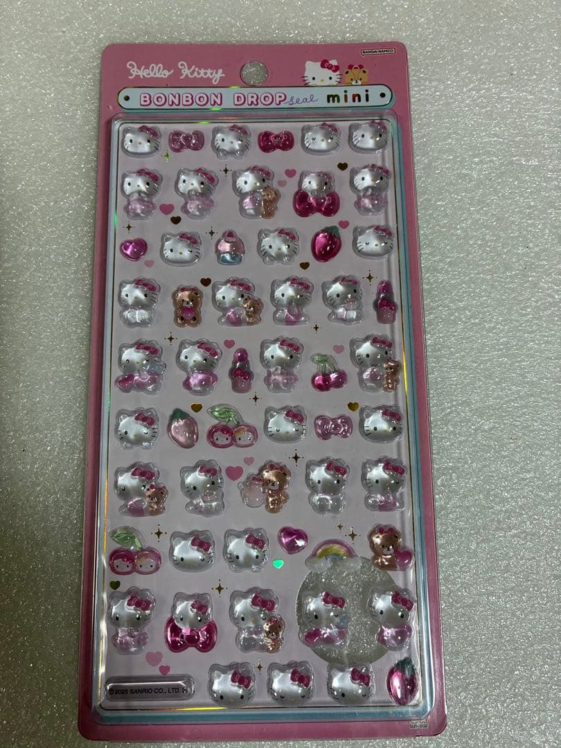 ハローキティ ボンボンドロップ シール 8シートセット正規品