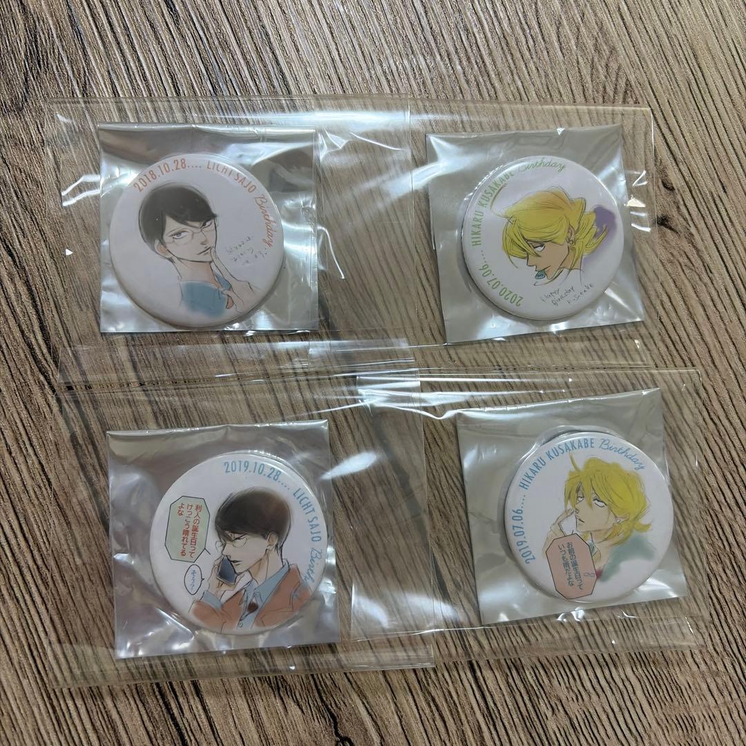 中村明日美子展　缶バッジセット